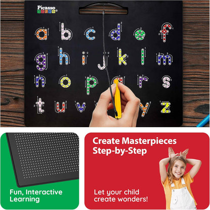 Picasso Magnetic Drawing Board Free Style Combo 2-In-1
