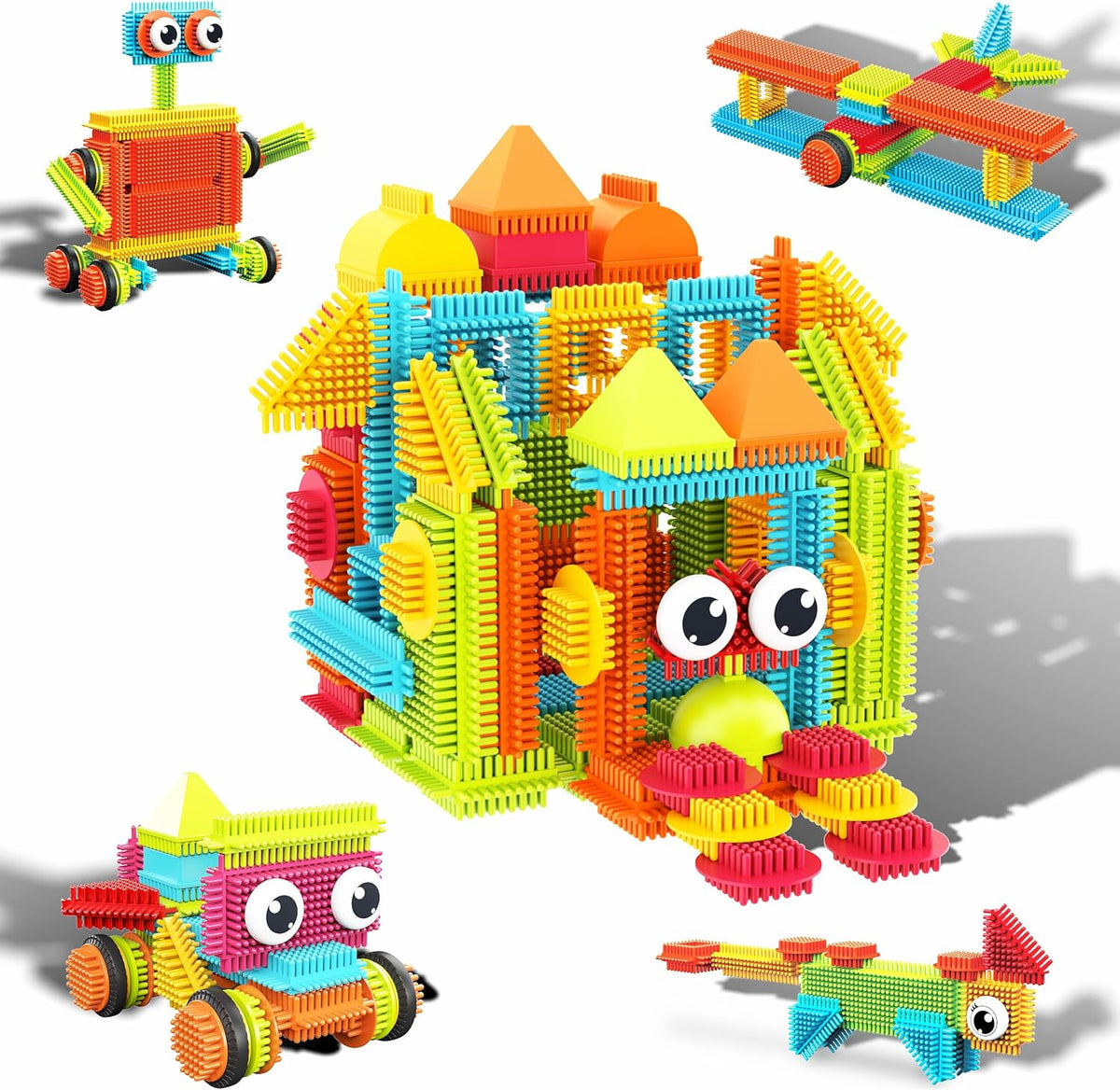 Picasso Magnetic Blocks Hedghog 120-Piece