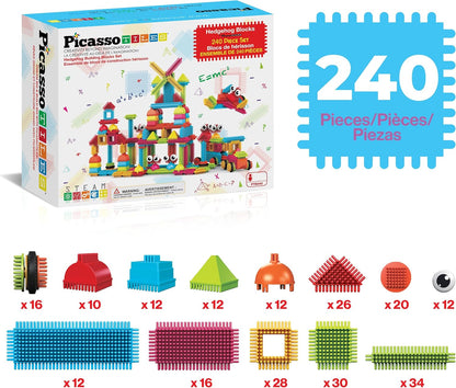 Picasso Magnetic Blocks Hedghog 240-Piece