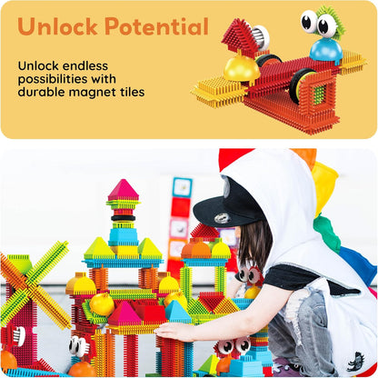 Picasso Magnetic Blocks Hedghog 240-Piece