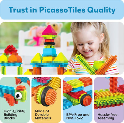 Picasso Magnetic Blocks Hedghog 240-Piece