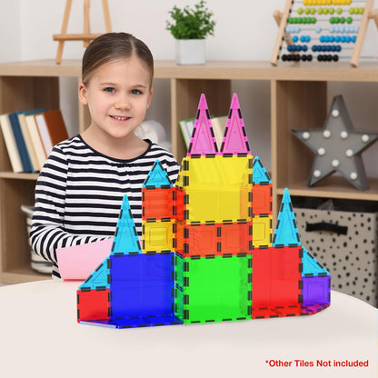 Picasso Magnetic Tiles Large Square Expansion 4-Piece