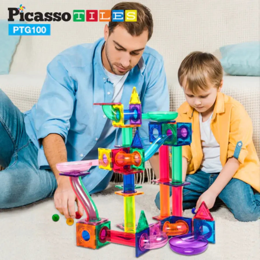 Picasso Magnetic Marble Run 100-Piece