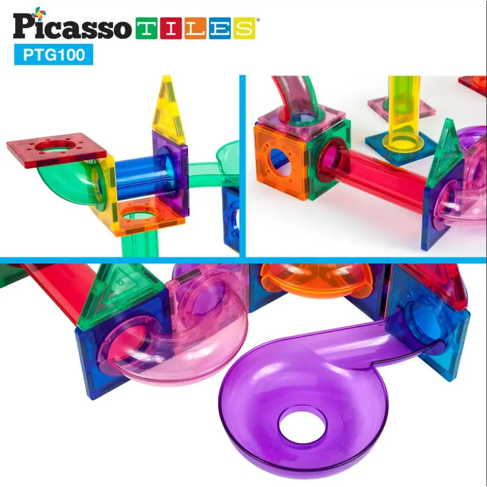Picasso Magnetic Marble Run 100-Piece