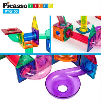 Picasso Magnetic Marble Run 100-Piece