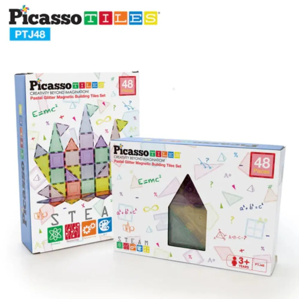 Picasso Magnetic Pastel Glitter 48-Piece