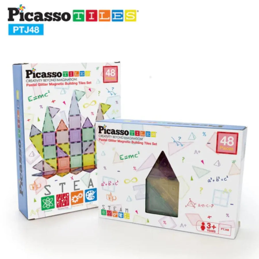 Picasso Magnetic Pastel Glitter 48-Piece
