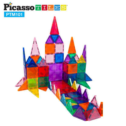 Picasso Magnetic Tiles Mini Diamond 101-Piece