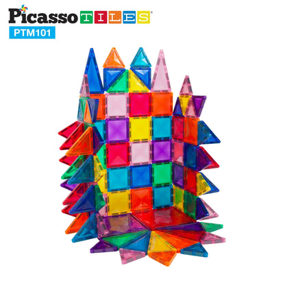 Picasso Magnetic Tiles Mini Diamond 101-Piece