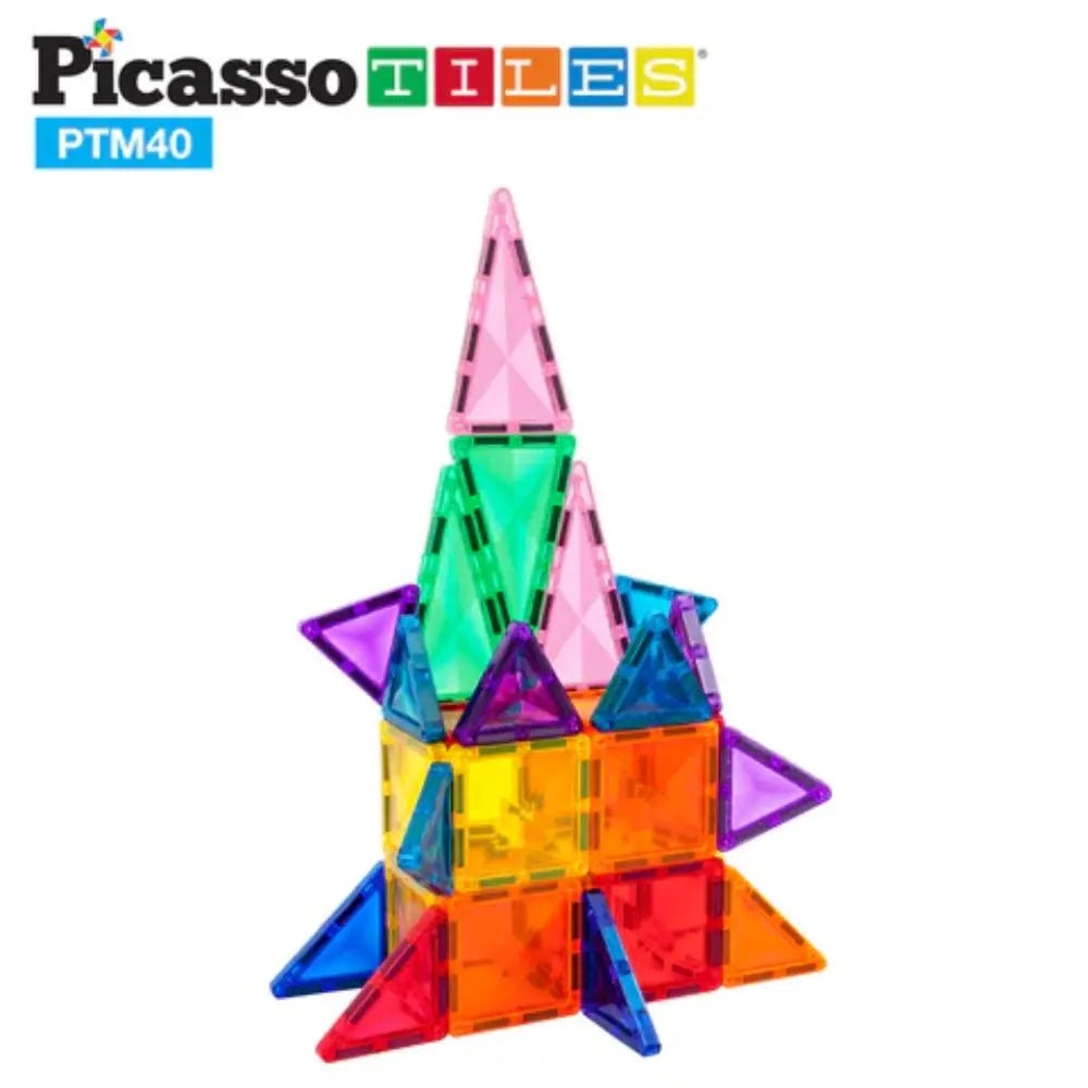 Picasso Magnetic Mini Diamond Building 40-Piece