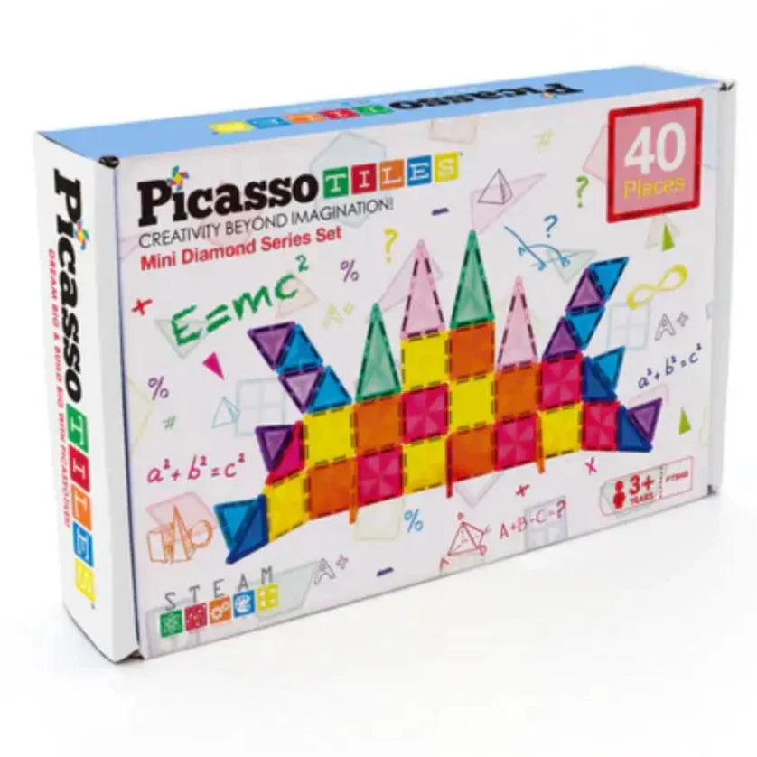 Picasso Magnetic Mini Diamond Building 40-Piece
