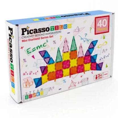 Picasso Magnetic Mini Diamond Building 40-Piece