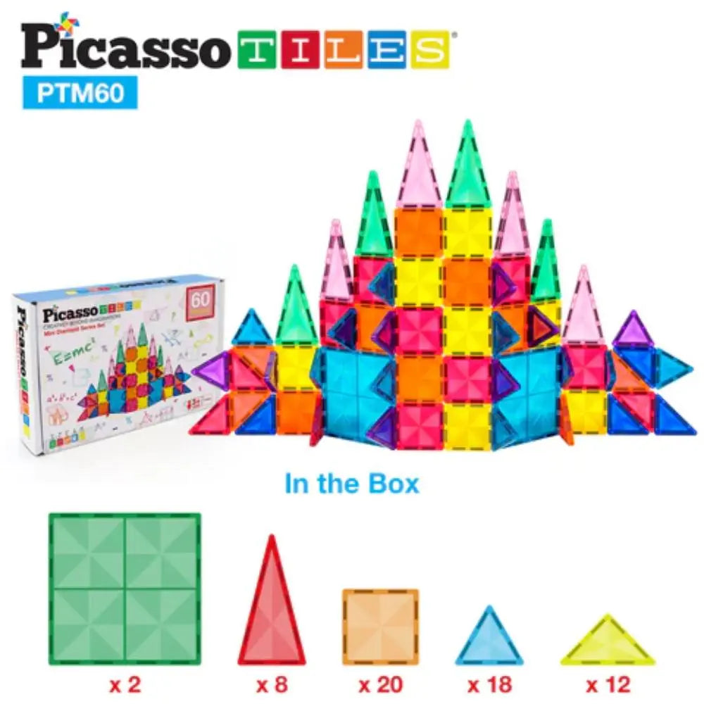 Picasso Mag. Mini Diamnd Buildng 60-Piece