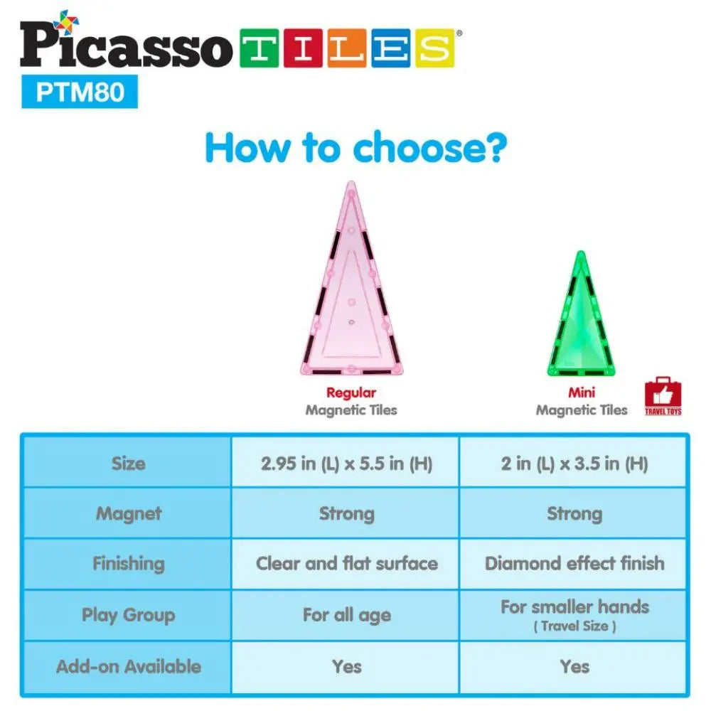 Picasso Mag. Mini Diamnd Buildng 80-Piece