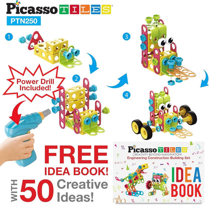 Picasso Magnetic Engineering Building Set 250-Piece