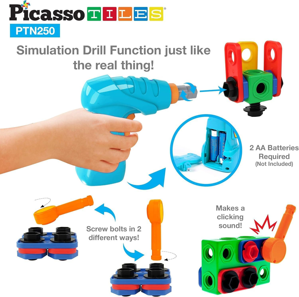 Picasso Magnetic Engineering Building Set 250-Piece