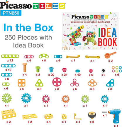 Picasso Magnetic Engineering Building Set 250-Piece