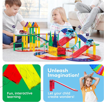 Picasso Magnetic Tiles Slope Race Track 6-Piece