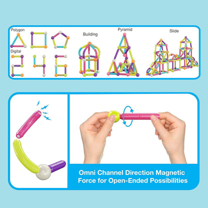 Picasso Magnetic Bars 100-Piece
