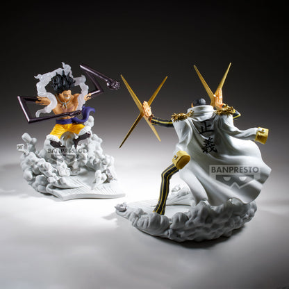 Banpresto One Piece Senkozekkei Monkey D. Luffy Collectible Anime Figure