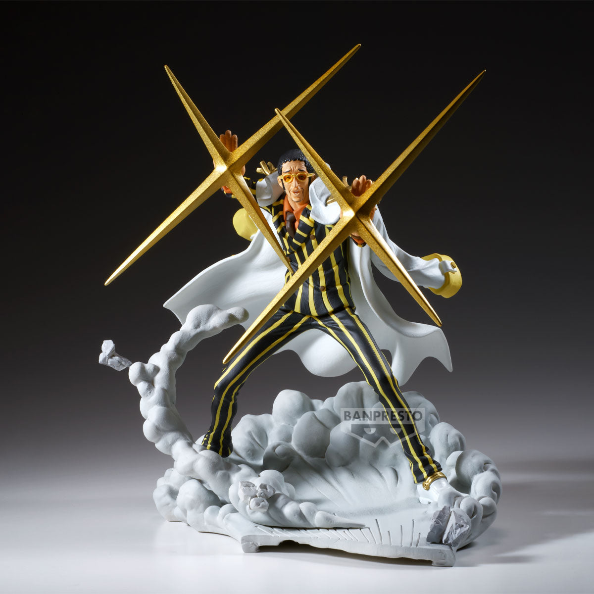 Banpresto One Piece Senkozekkei Borsalino (Kizaru) Collectible Anime Figure - 18 cm