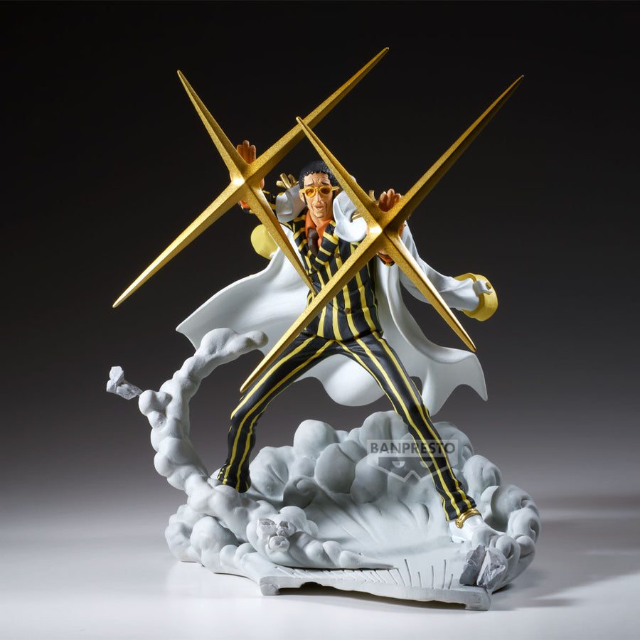 Banpresto One Piece Senkozekkei Borsalino (Kizaru) Collectible Anime Figure - 18 cm