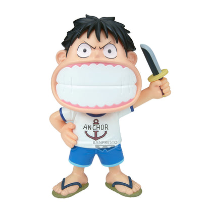 Banpresto One Piece Monkey D. Luffy Big Sofvimates - Soft Vinyl Anime Collectible Figure