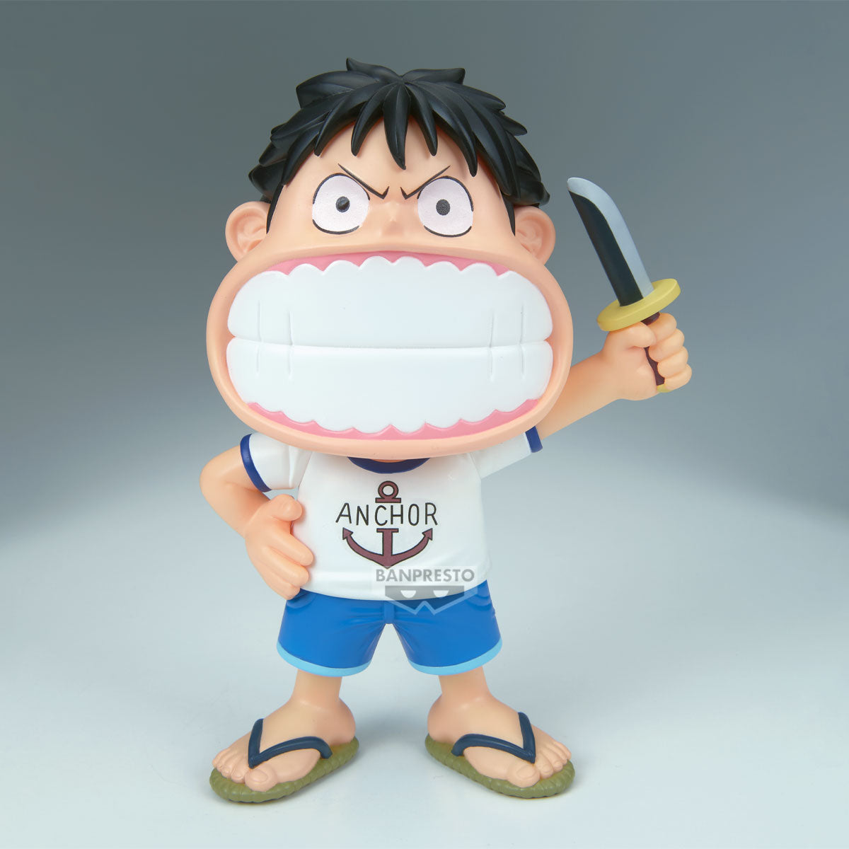 Banpresto One Piece Monkey D. Luffy Big Sofvimates - Soft Vinyl Anime Collectible Figure