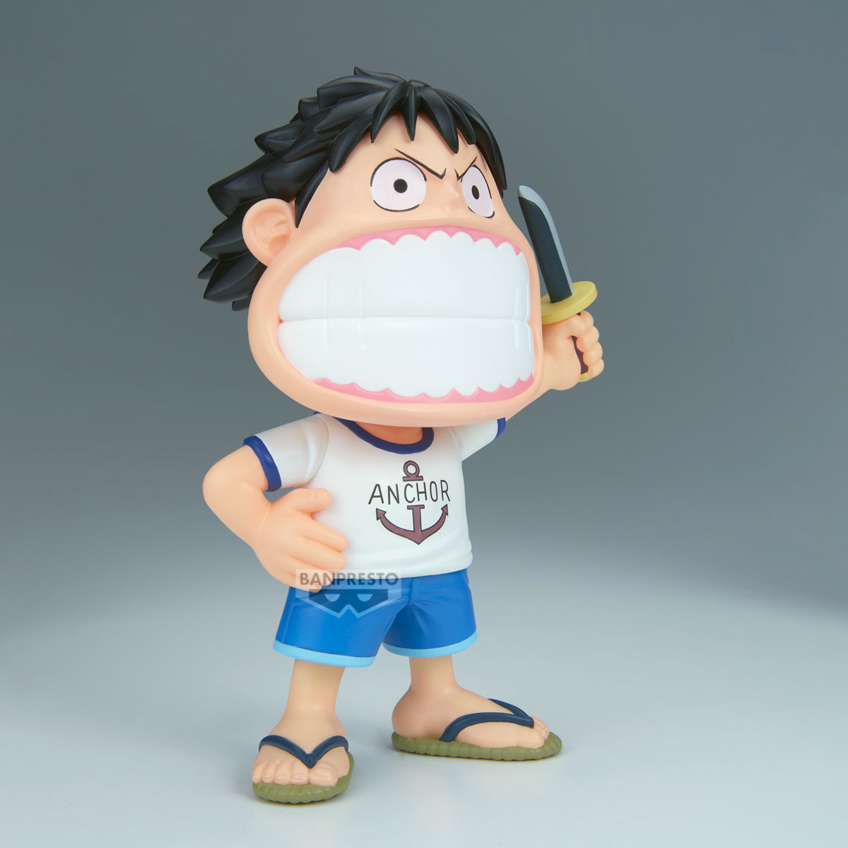Banpresto One Piece Monkey D. Luffy Big Sofvimates - Soft Vinyl Anime Collectible Figure