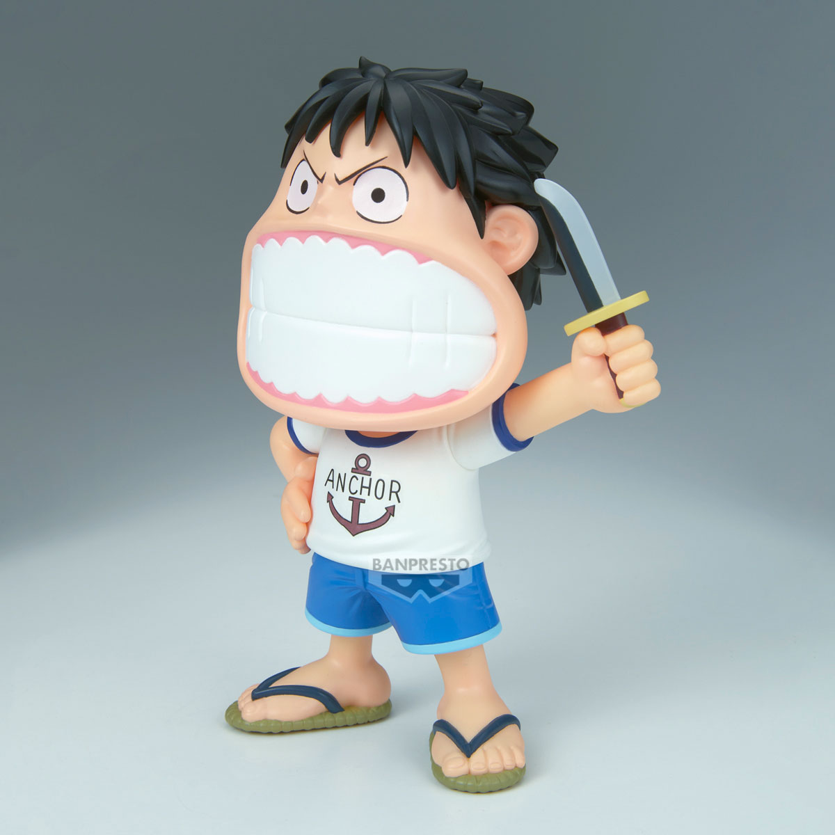 Banpresto One Piece Monkey D. Luffy Big Sofvimates - Soft Vinyl Anime Collectible Figure
