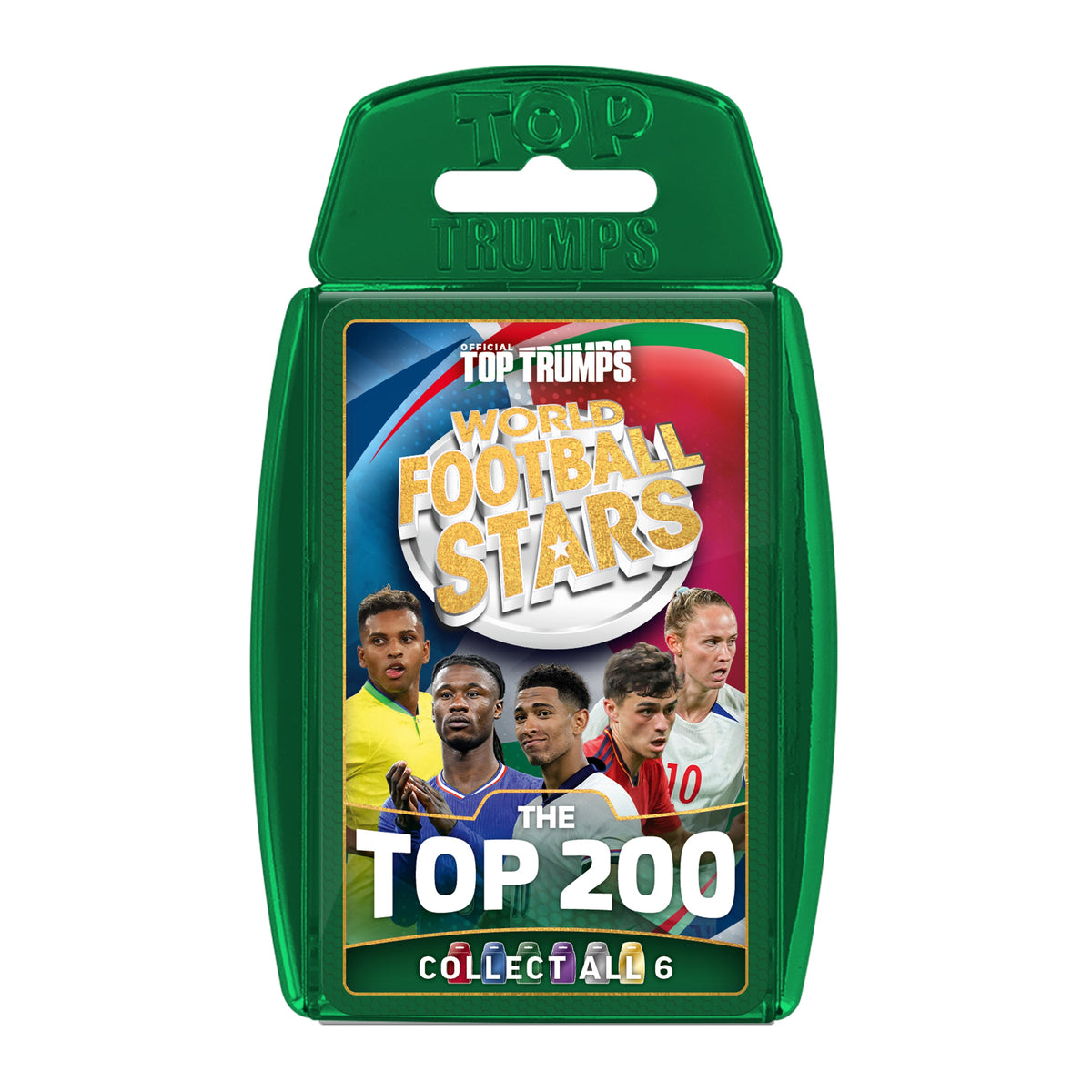 Top Trumps World Football Stars 200 Silver Edition Card Game