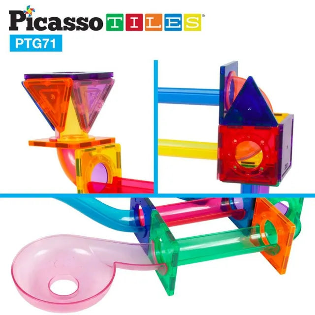 Picasso Magnetic Marble Run 71-Piece