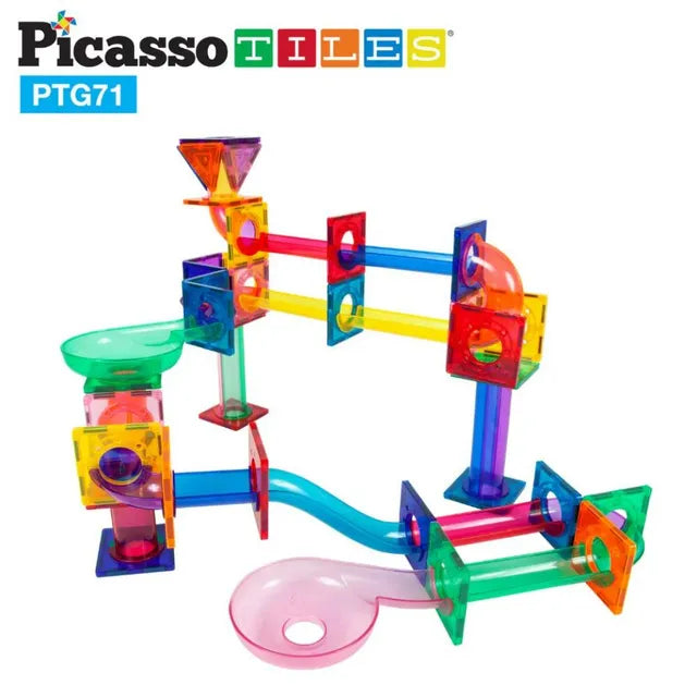 Picasso Magnetic Marble Run 71-Piece