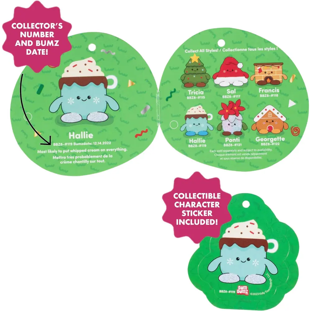 Bumbumz Holidaybumz 4.5 Inch - Sold Per Piece