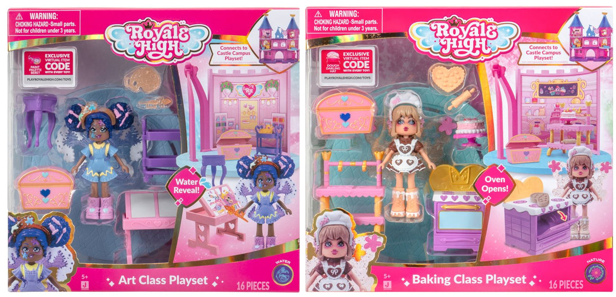 Royale High Mini Playset 3 Inch Assortment Collectible Doll Figure for Kids - Sold Per Piece (Random Selection)
