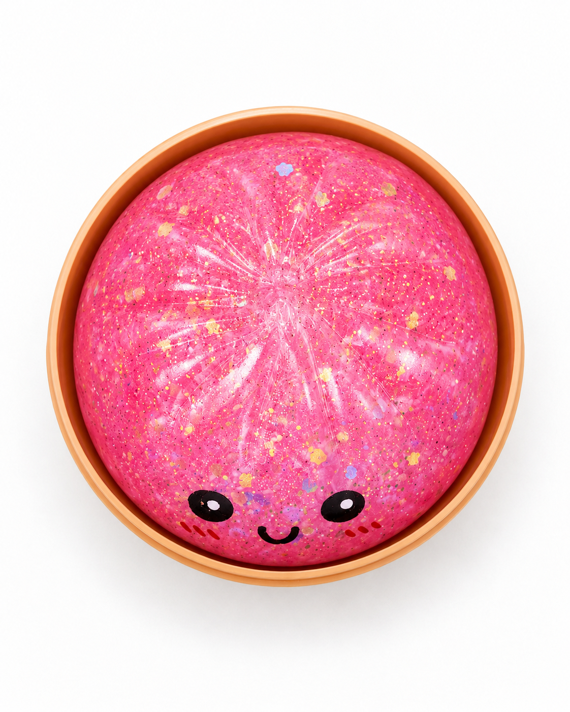 Squeezy Dumplings Glitter Squishy Sensory Fidget Toy for Kids - Sold per piece