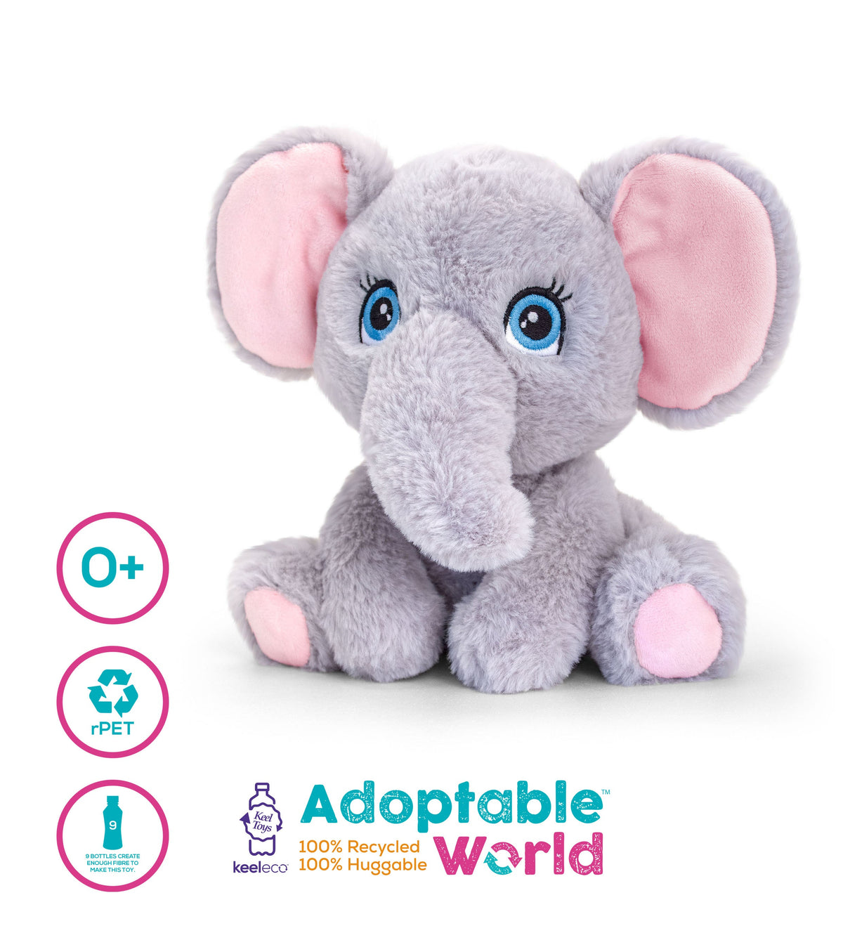 Keeleco Mini Adoptable World Plush 16cm Assortment