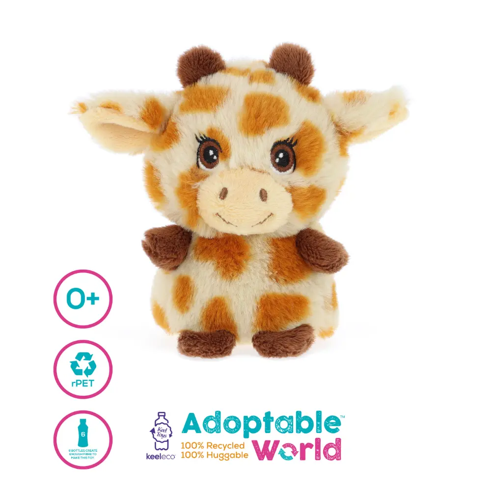 Keeleco Mini Adoptable World 10cm Assortment - Sold per piece
