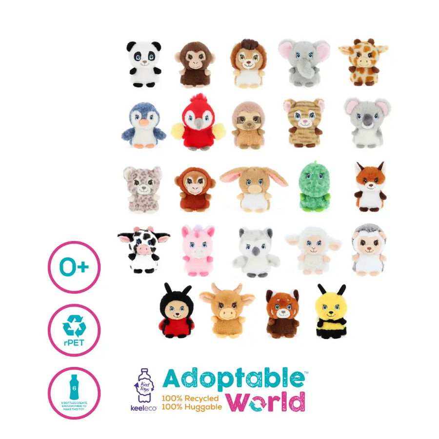 Keeleco Mini Adoptable World 10cm 24 Assortment