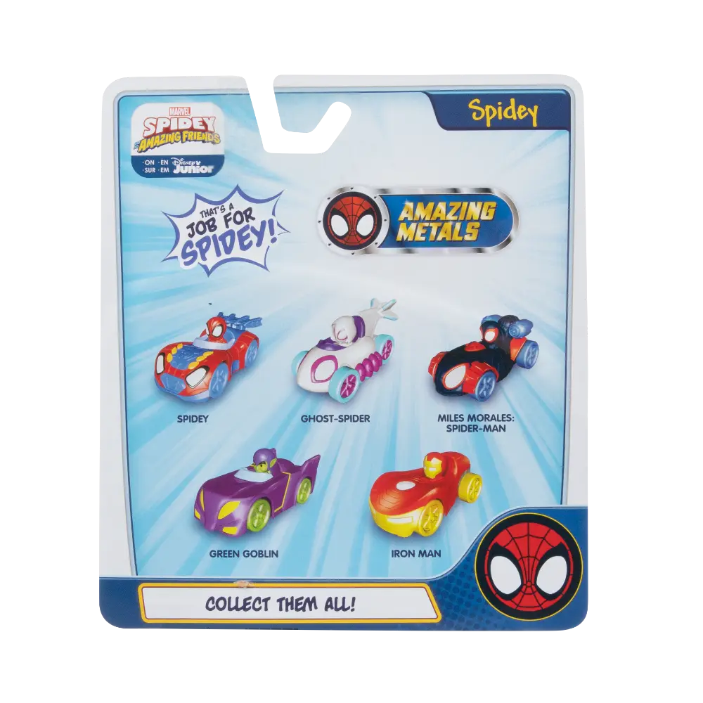 Spidey N Friends Amazing Metals Spidey 3-Piece Assortment