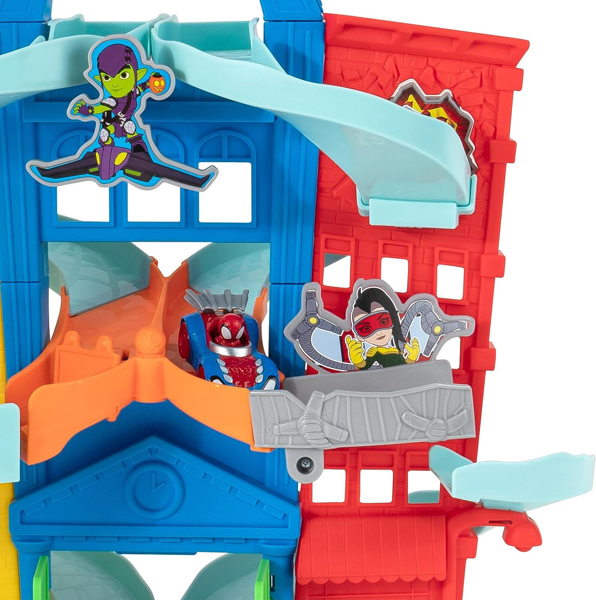 Spidey and His Amazing Friends City Track Set with Lights & Sounds