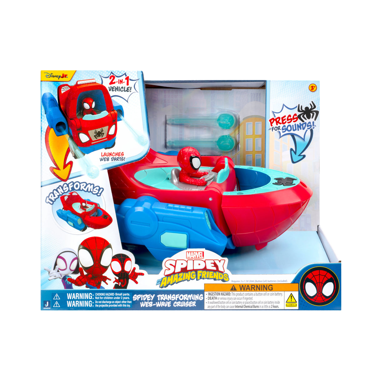 Spidey N Friends Vehicle Web Wave Cruise