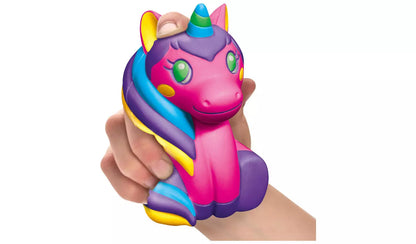 Shimmer 'n Sparkle Cra-Z-Squeezies Color Your Own Squishy Craft Kit for Kids