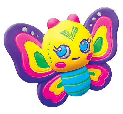 Shimmer 'n Sparkle Cra-Z-Squeezies Color Your Own Squishy Craft Kit for Kids