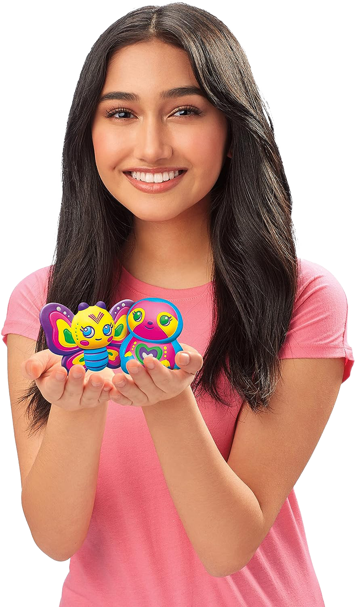 Shimmer 'n Sparkle Cra-Z-Squeezies Color Your Own Squishy Craft Kit for Kids