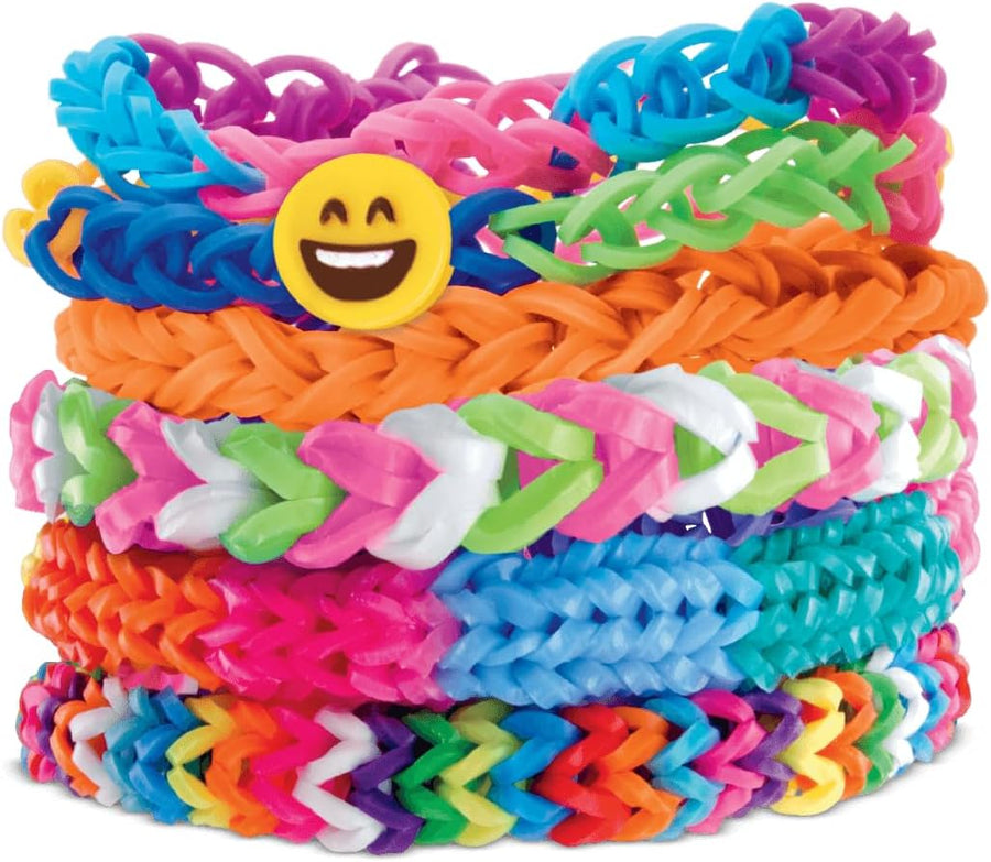 Shimmer 'n Sparkle Cra-Z-Loom Deluxe Rubber Band Bracelet-Making Case for Kids