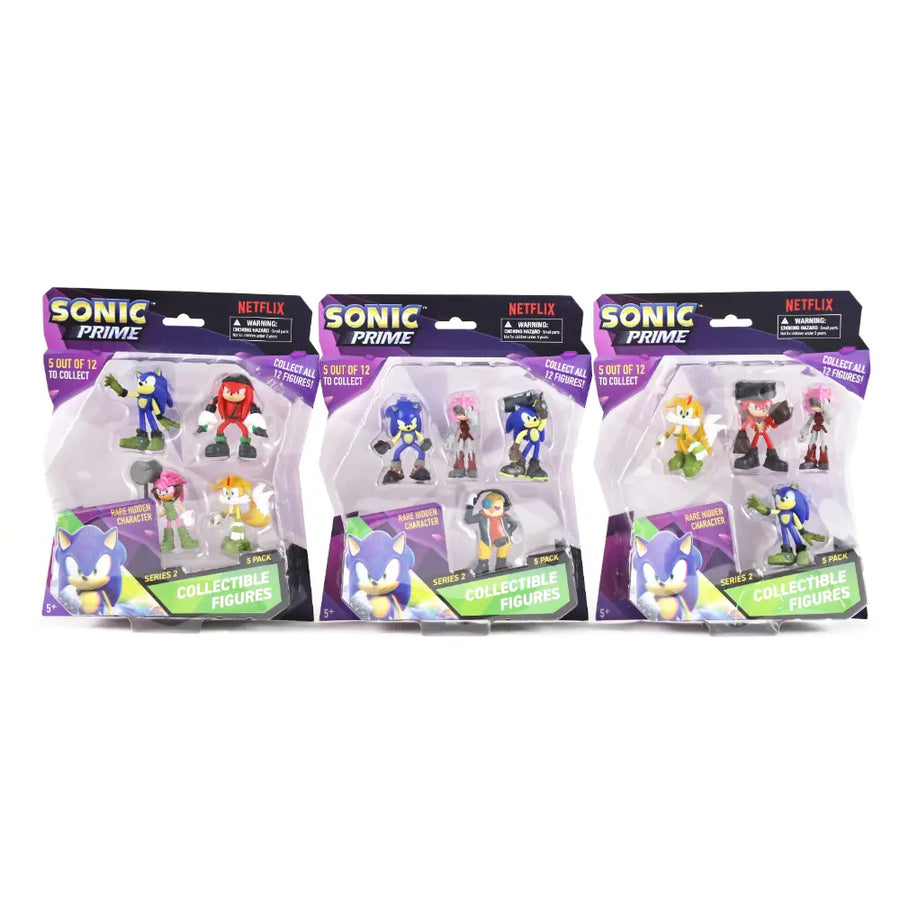 Sonic Figure Blister 5 Pack Assortment 1-piece