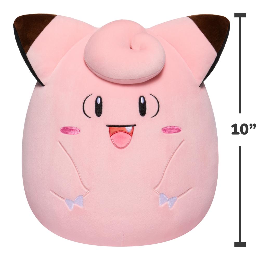 Pokemon Squishmallow Clefairy 10 Inch