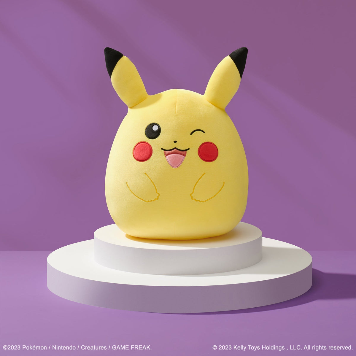 Pokemon Squishmallow Winking Pikachu 14 Inch