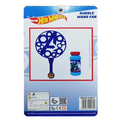 Hot Wheels Bubble Wand Toy for Kids